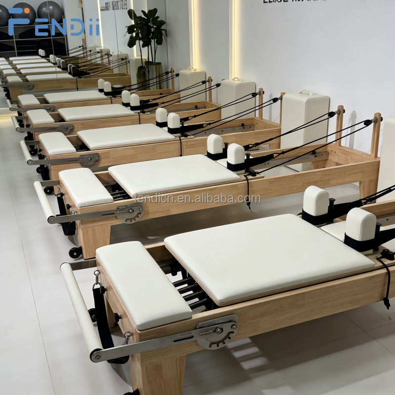 Pilates Reformer Spring - Adjustable Springs and Stable Structure Folding