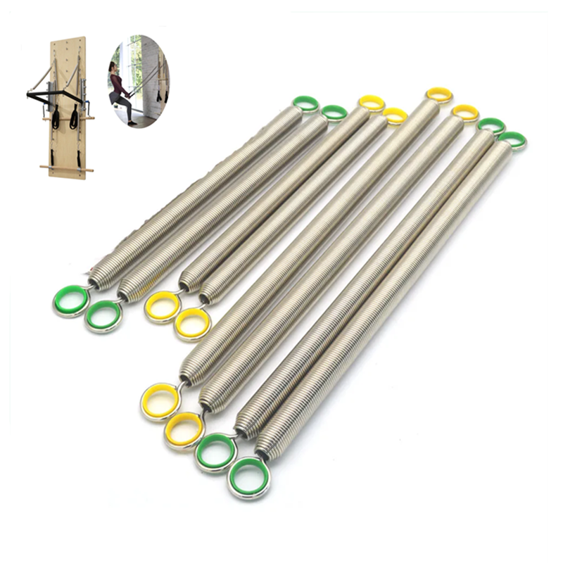 Pilates Reformer Spring - 8PCS/ SET ﻿Pilates Springboard Yoga Wall