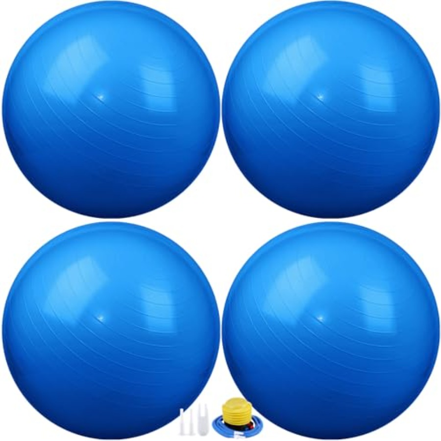 4 Pcs 26 Inch Yoga Exercise Ba - огляд і ціна Pilates Yoga Pregnancy
