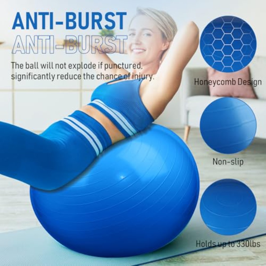 4 Pcs 26 Inch Yoga Exercise Ba - огляд і ціна Pilates Yoga Pregnancy