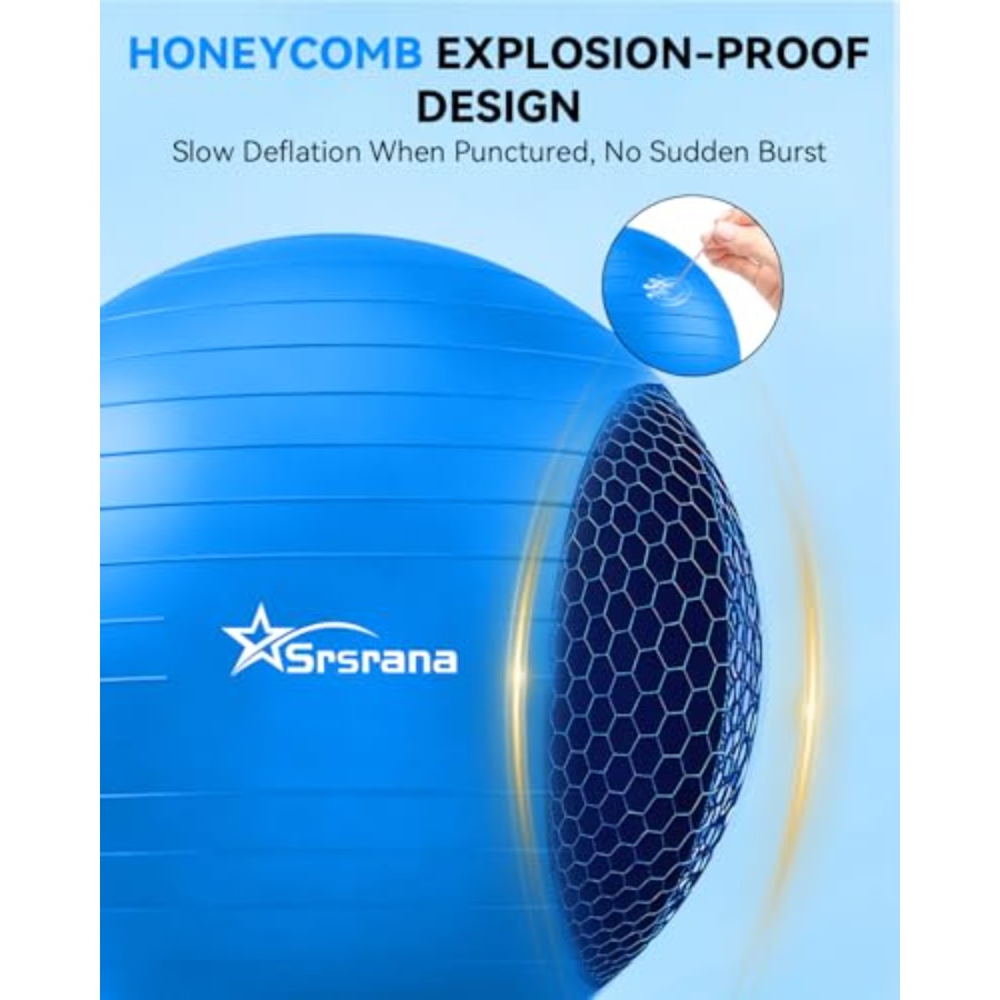 Exercise Ball - Anti-Burst Yog - огляд і ціна Pilates Yoga Pregnancy