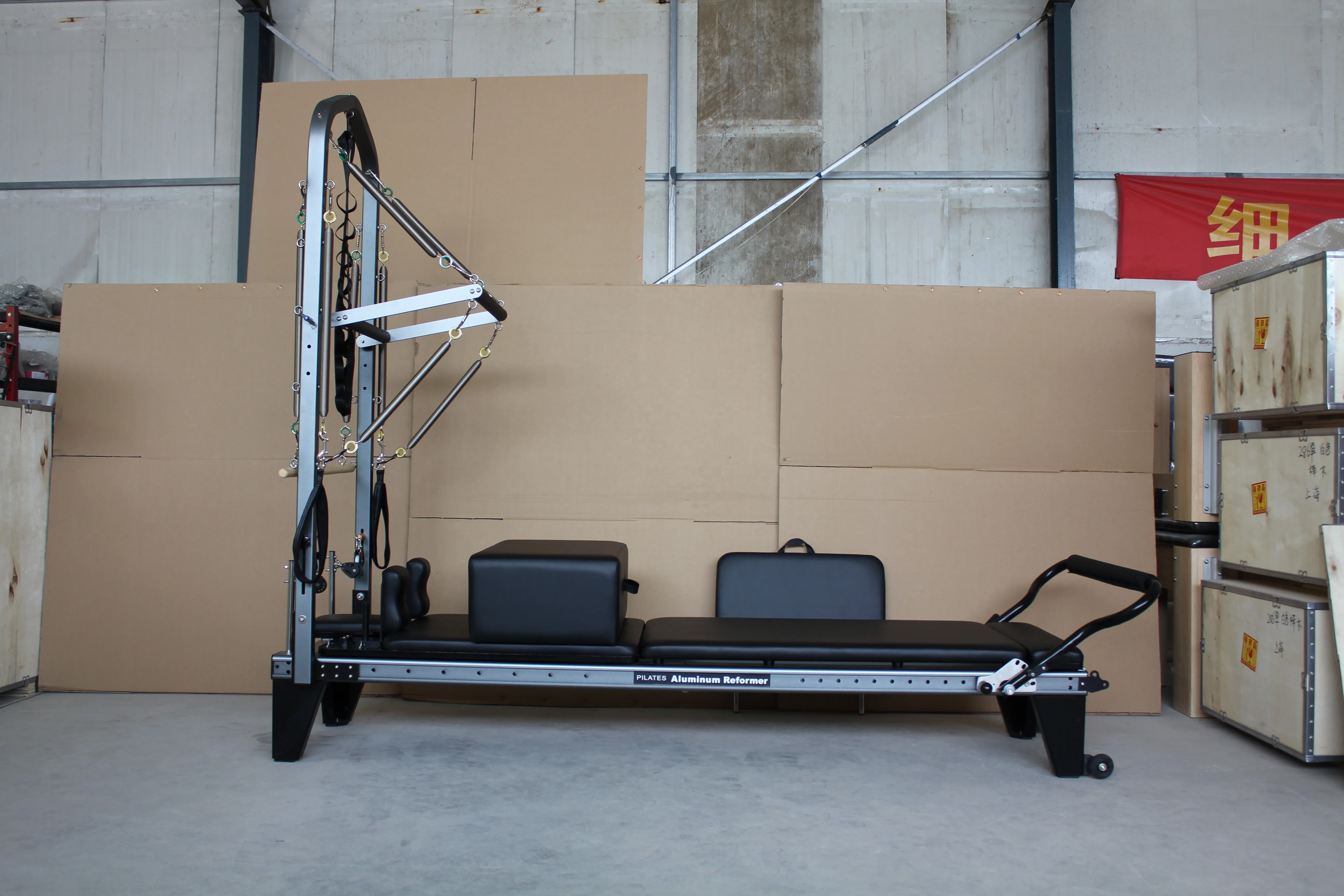 -Aluminum Half Trapeze Studio  - огляд і ціна Pilates Reformer Spring