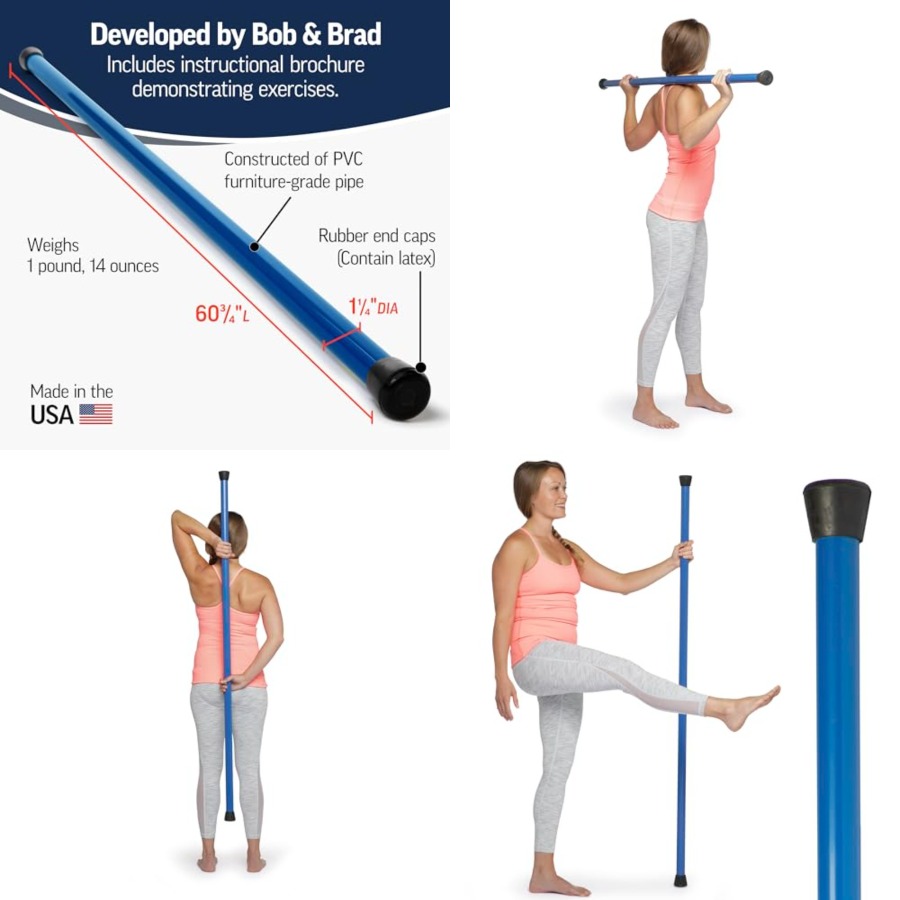 Yoga Stick for Stretching, Wal - огляд і ціна Pilates Yoga Or