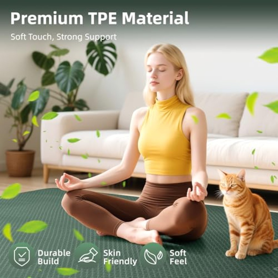 Extra Large Yoga Mat 72x48 or  - огляд і ціна Pilates Yoga Or