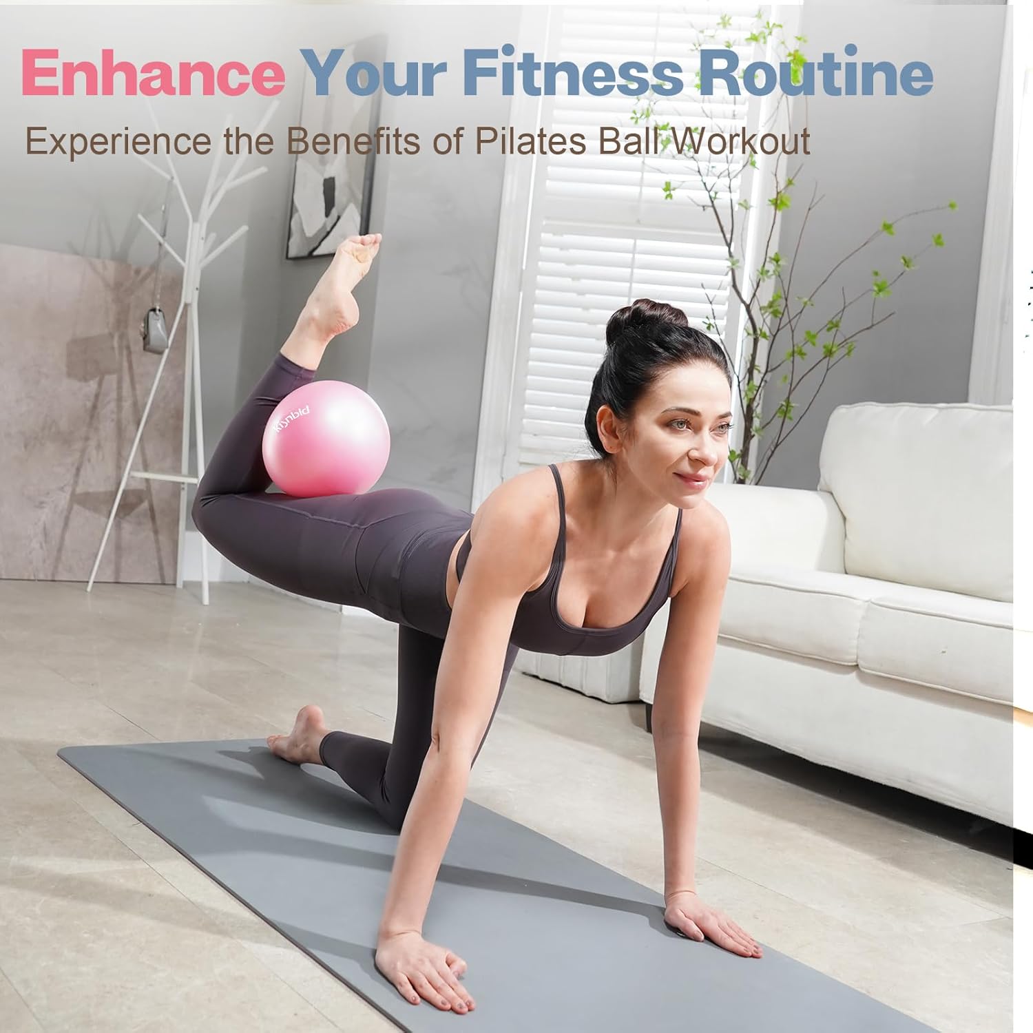 9 Inch Mini Pilates Ball, Anti - огляд і ціна Pilates Yoga Or