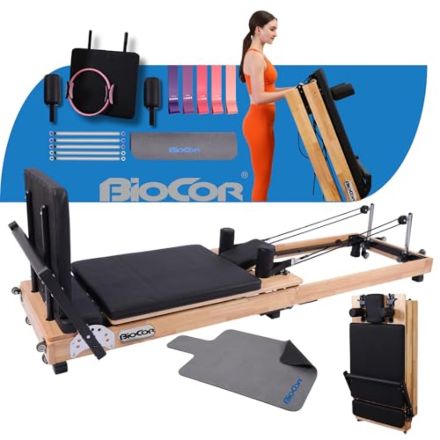 MAX4.0 Pilates Reformer Wood H - огляд і ціна Pilates Reformer Spring