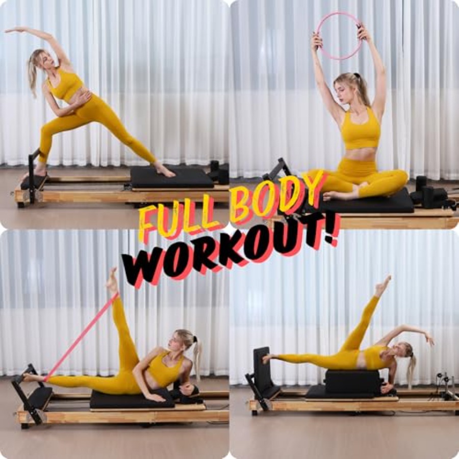 MAX4.0 Pilates Reformer Wood H - огляд і ціна Pilates Reformer Spring