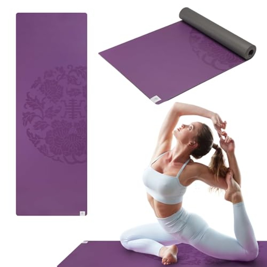 Dry-Grip Yoga Mat - 5mm Thick  - огляд і ціна Pilates Yoga Or