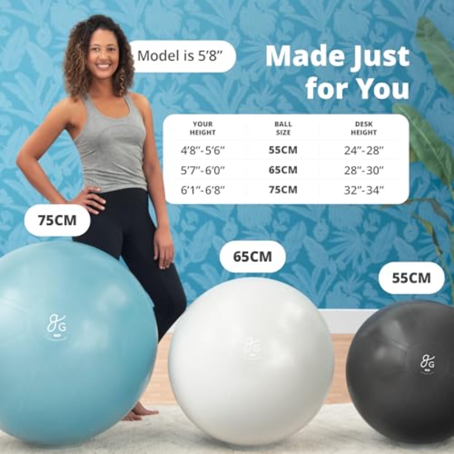 Yoga Ball Anti-Burst Exercise  - огляд і ціна Pilates Yoga Pregnancy