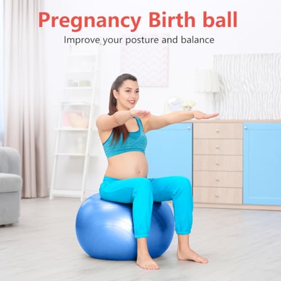 Exercise Ball for Balance Stab - огляд і ціна Pilates Yoga Pregnancy