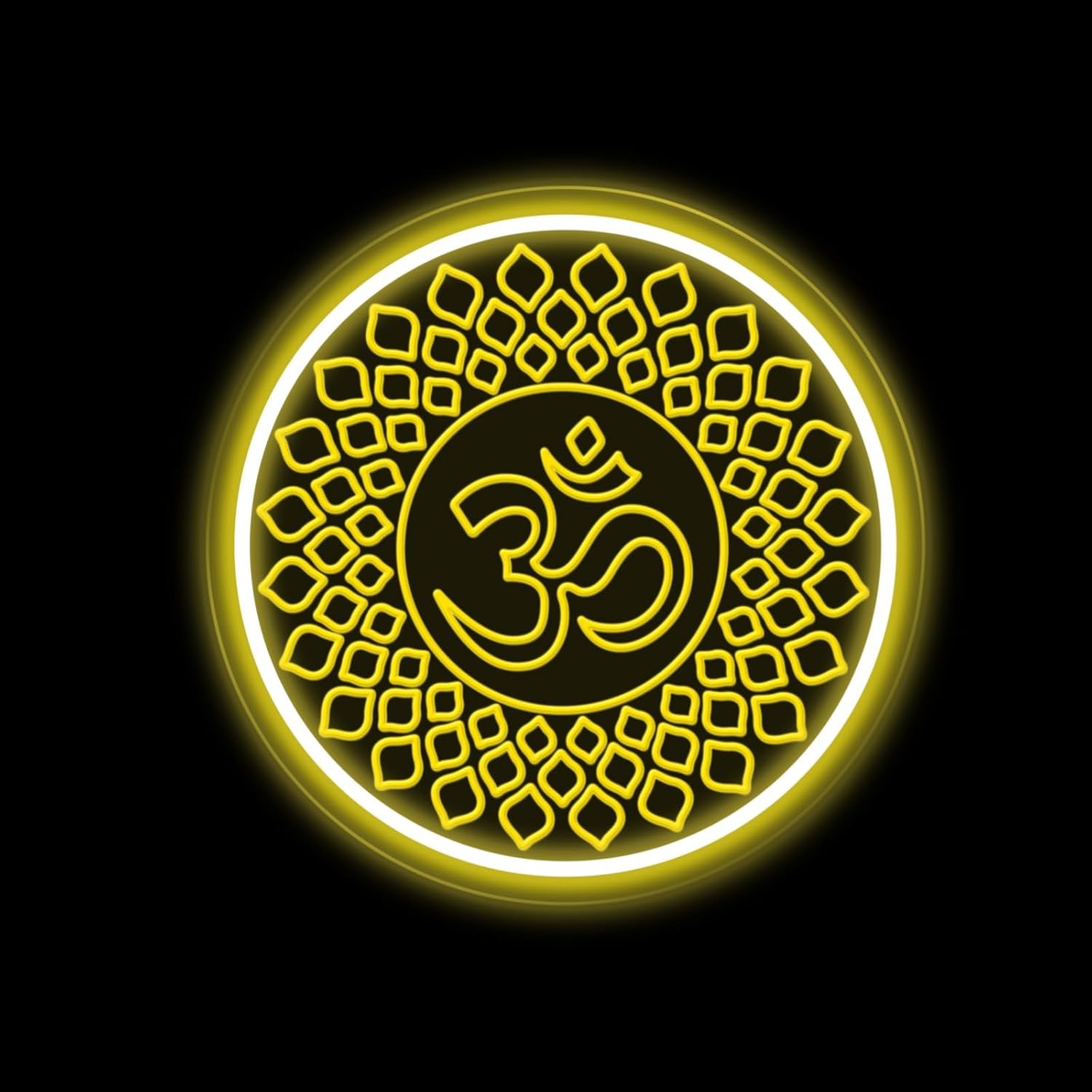 Om Buddha Neon Sign USB Powere - огляд і ціна Pilates Yoga Gifts