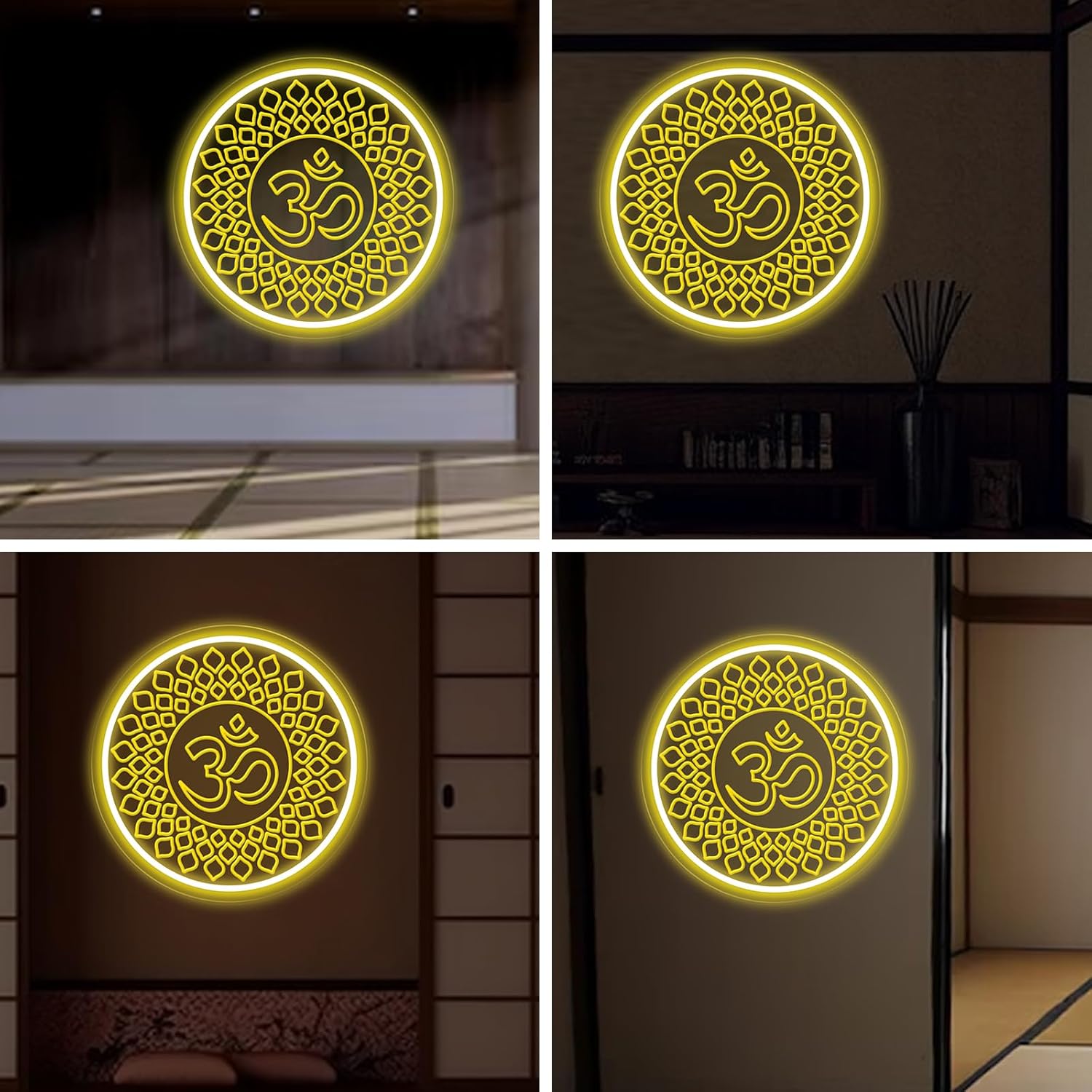 Om Buddha Neon Sign USB Powere - огляд і ціна Pilates Yoga Gifts