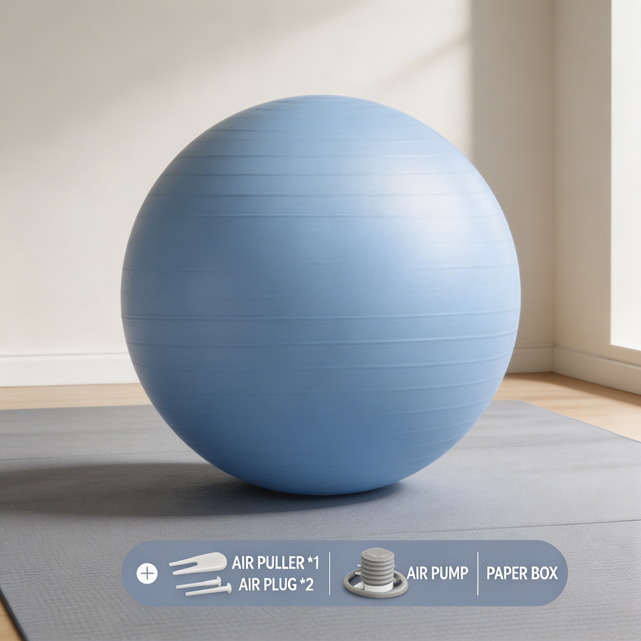 2026 65cm Anti Burst PVC Stabi - огляд і ціна Pilates Yoga Pregnancy