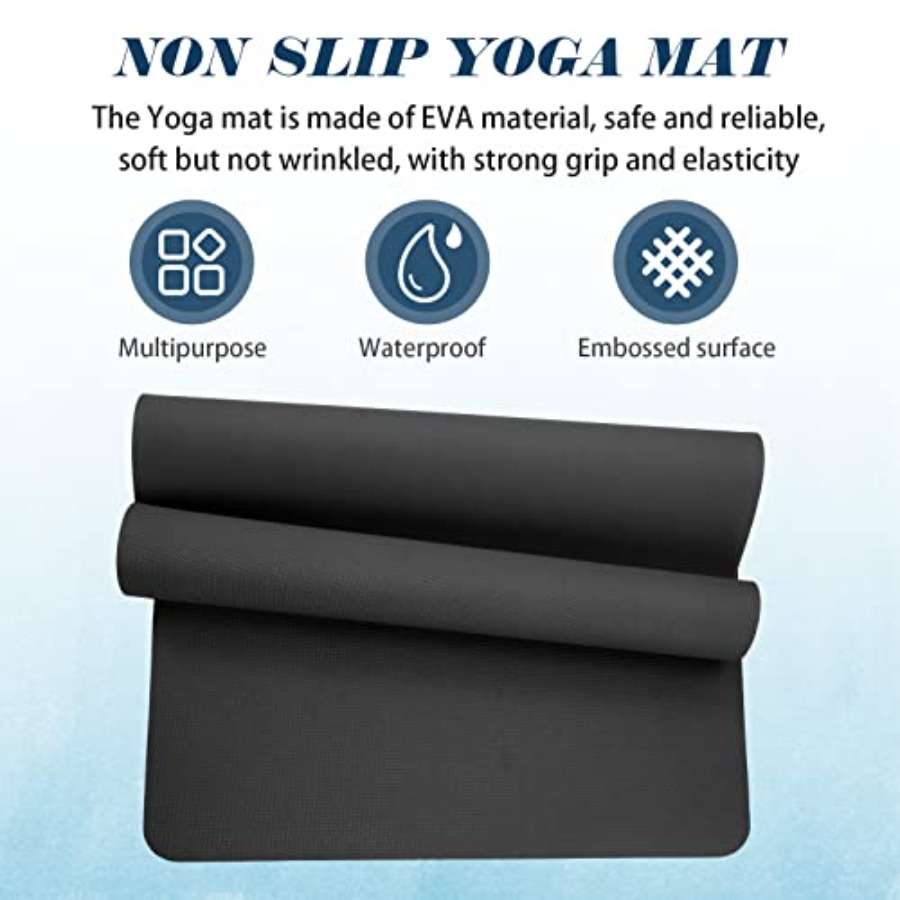 10 Pack 68'' x 24'' x 4mm Thic - огляд і ціна Pilates Yoga Or