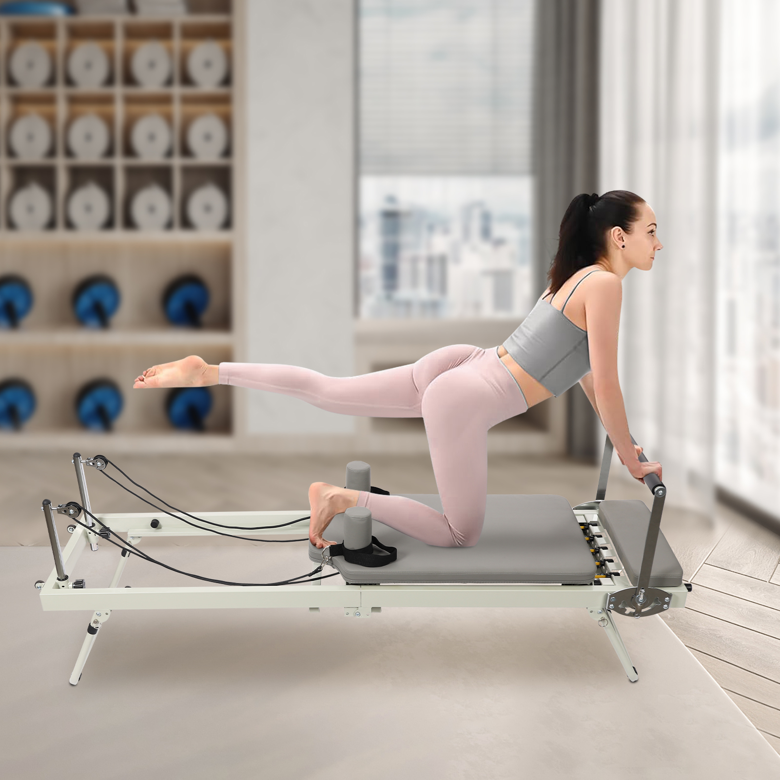Pilates Reformer, Foldable Ref - огляд і ціна Pilates Reformer Spring