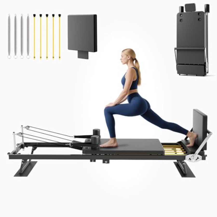 Foldable Pilates Reformer Mach - огляд і ціна Pilates Reformer Spring