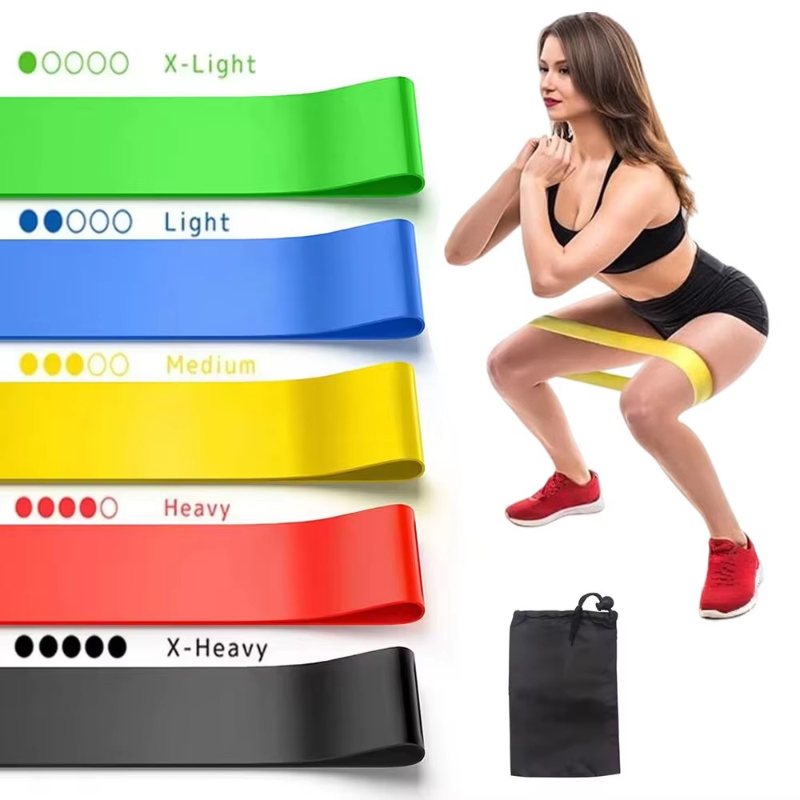 1-5pcs Resistance Bands Elasti - огляд і ціна Pilates Yoga Or