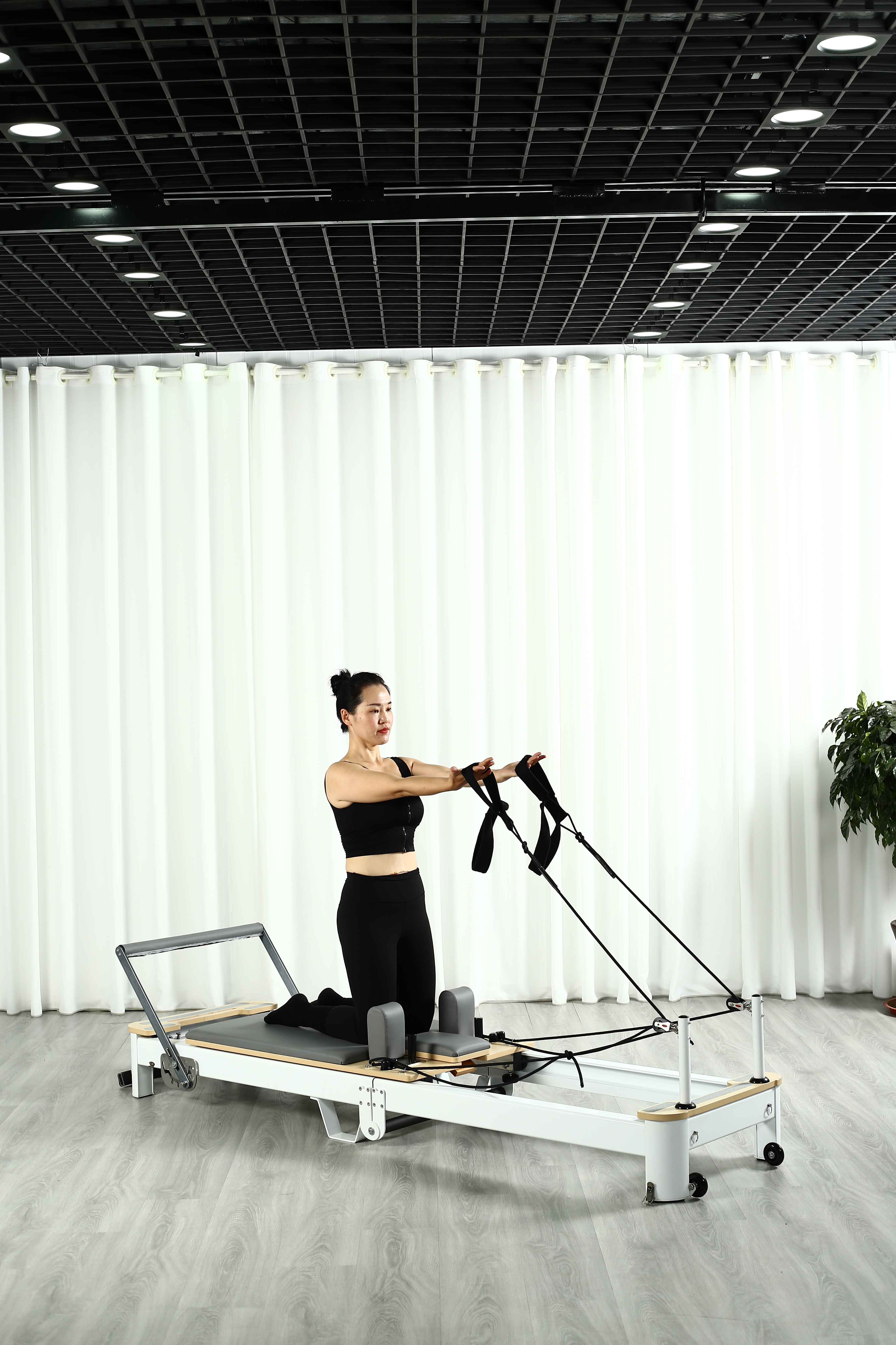 Foldable Aluminum Pilates Refo - огляд і ціна Pilates Reformer Spring