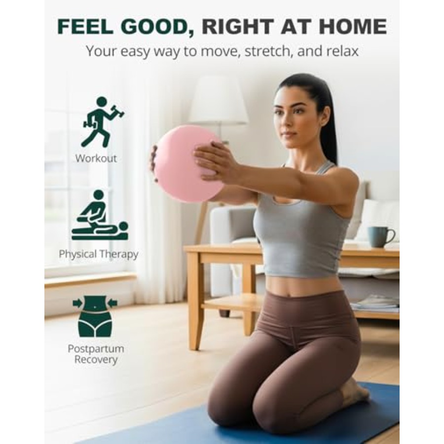 Yoga Ball for Exercise, Daily  - огляд і ціна Pilates Yoga Pregnancy