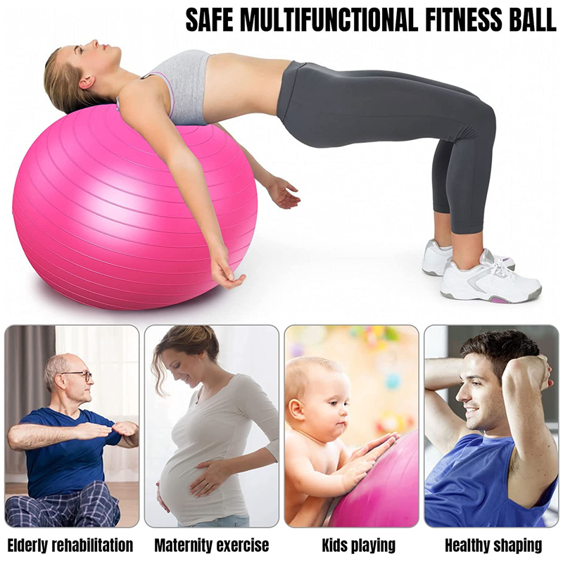 45-95CM Anti-Burst Yoga Ball T - огляд і ціна Pilates Yoga Pregnancy