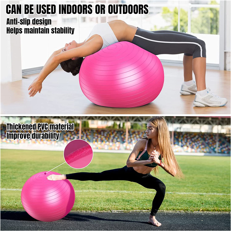 45-95CM Anti-Burst Yoga Ball T - огляд і ціна Pilates Yoga Pregnancy