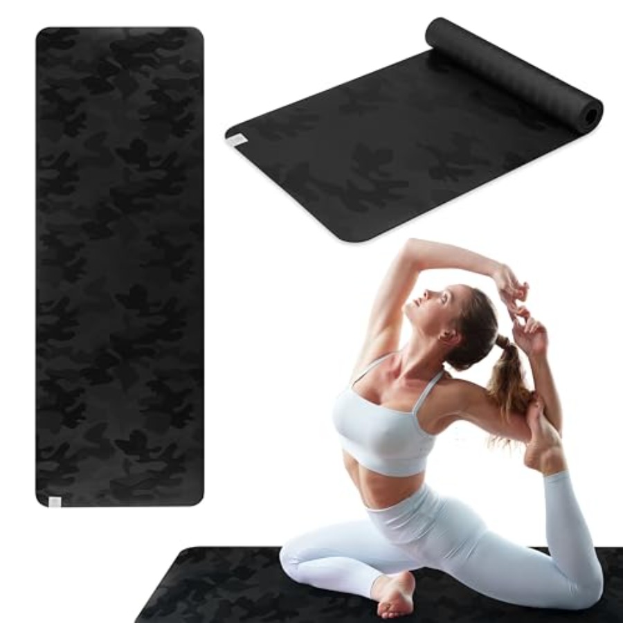Dry-Grip Yoga Mat - 5mm Thick  - огляд і ціна Pilates Yoga Or