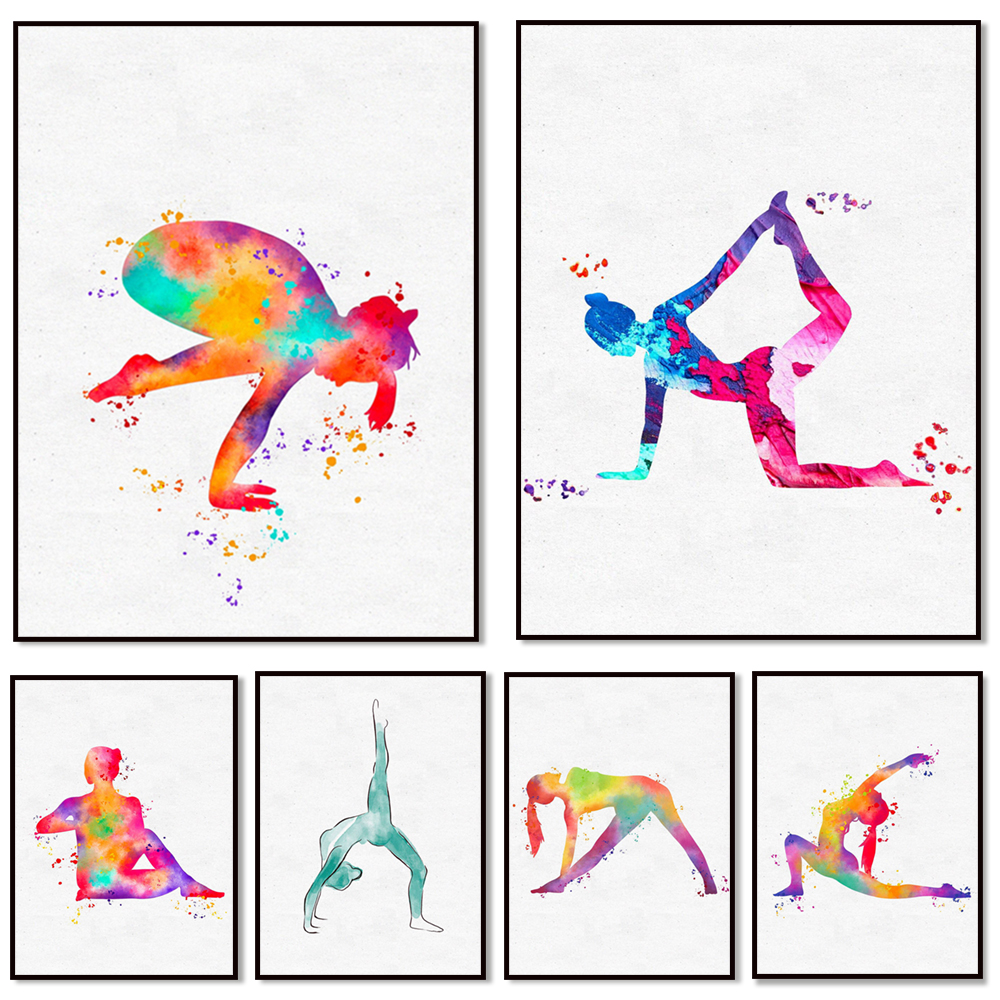 Dance king yoga print, women d - огляд і ціна Pilates Yoga Gifts