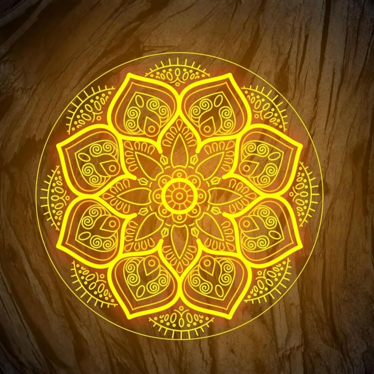 Mandala Neon Sign USB Powered  - огляд і ціна Pilates Yoga Gifts