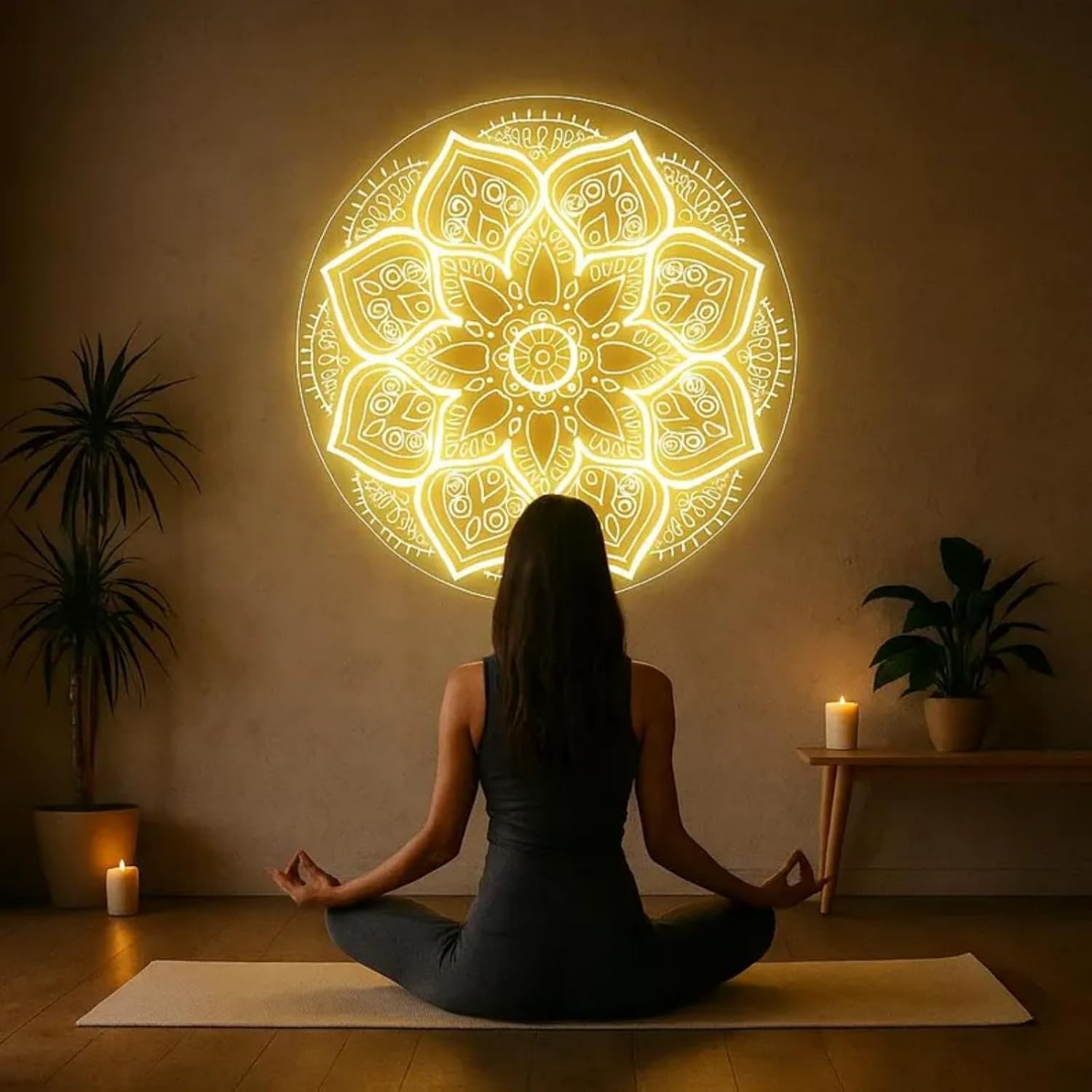 Mandala Neon Sign USB Powered  - огляд і ціна Pilates Yoga Gifts