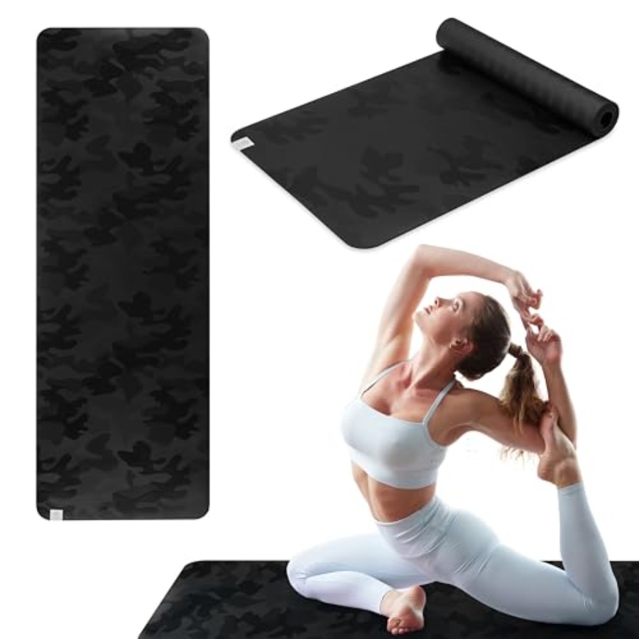 Dry-Grip Yoga Mat - 5mm Thick  - огляд і ціна Pilates Yoga Or