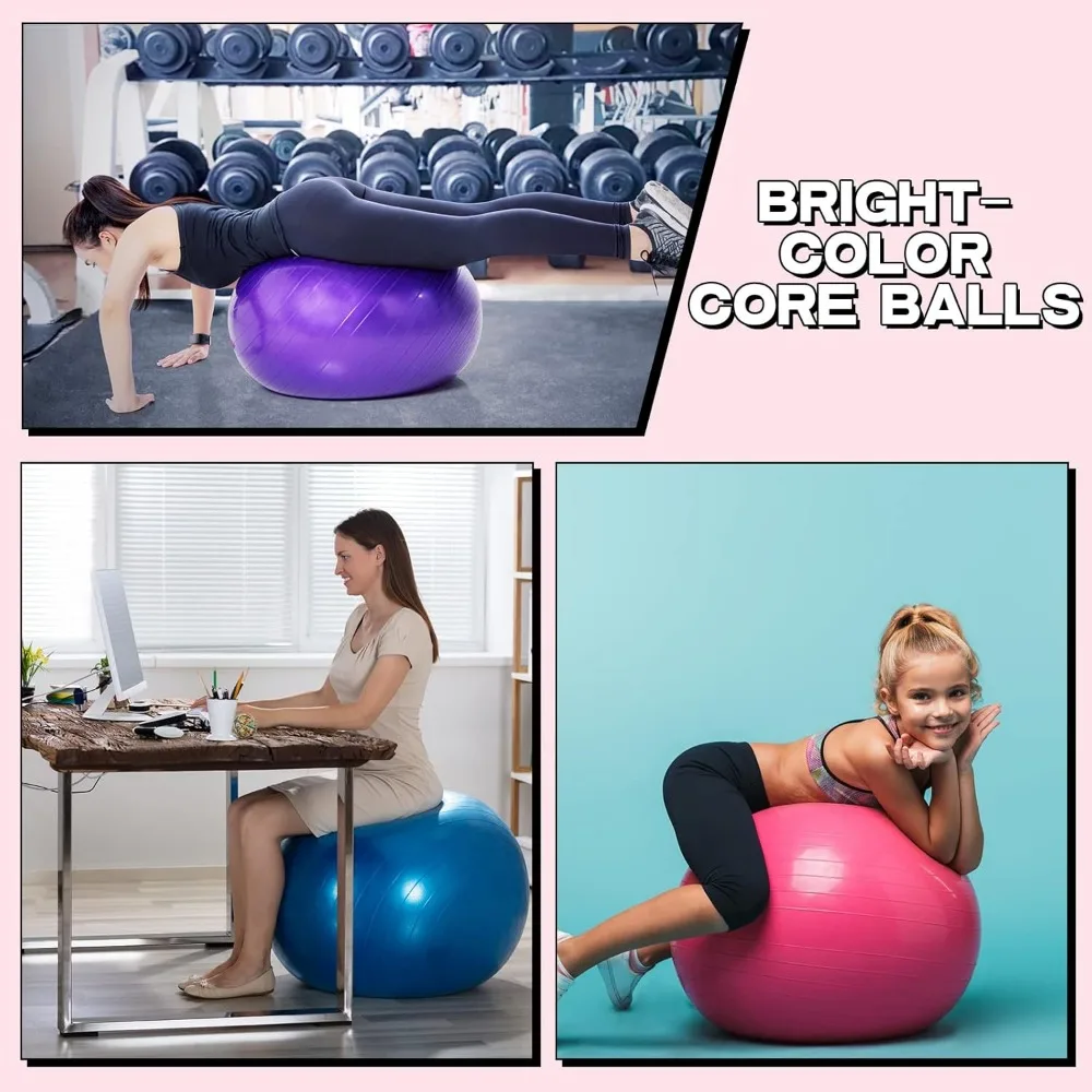 3 Piece Inflatable Yoga Exerci - огляд і ціна Pilates Yoga Pregnancy