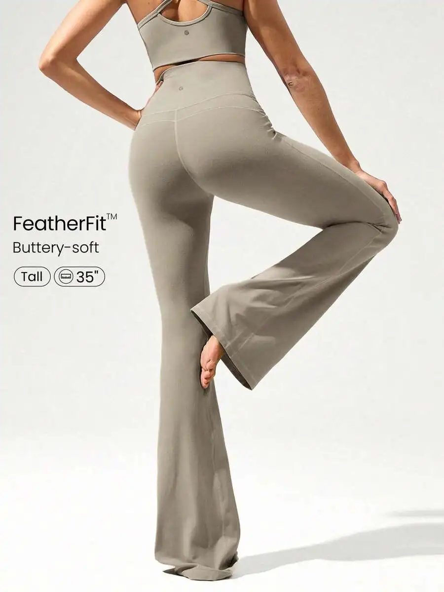 Ultra Long Flare Leggings For  - огляд і ціна Pilates Yoga Fit